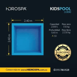 PISCINA KIDS POOL 3.000