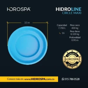 SPA HIDROLINE CIRCLE MAXI