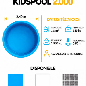 PISCINA KIDS POOL 2.000