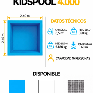 PISCINA KIDS POOL 4.000
